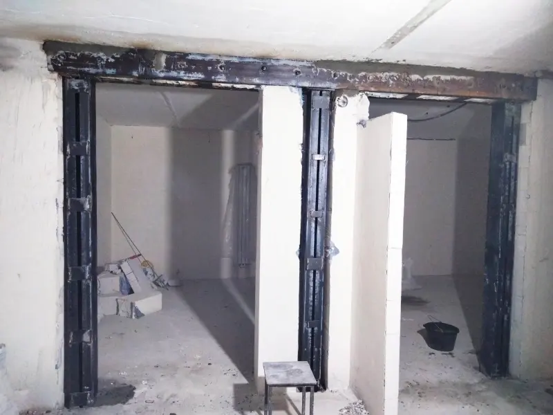 УСТРОЙСТВО ПРОЕМОВ В ЖБИ/БЕТОН/ КИРПИЧ